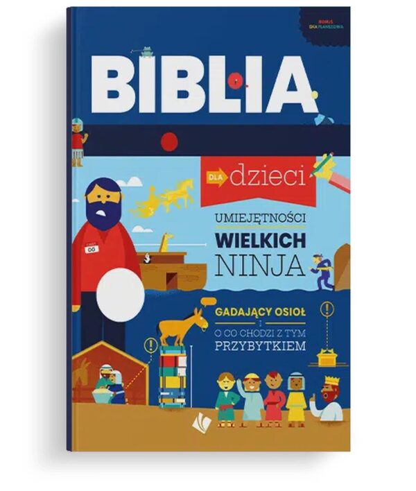 Biblia w infografikach dla dzieci + gra planszowa