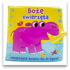 Boże zwierzęta – pryskająca książeczka do kąpieli