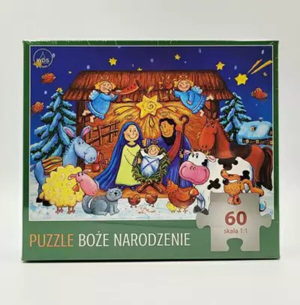 Puzzle – Boże Narodzenie – 60 elementów