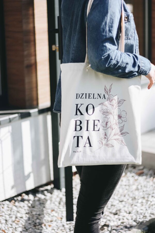 Torba bawełniana eco – Dzielna kobieta