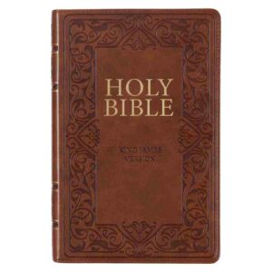 Biblia – Medium Brown King James Deluxe index