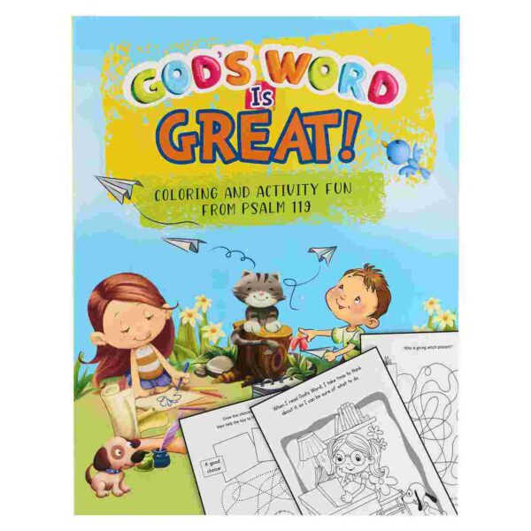 God’s Word is Great Coloring and Activity Book