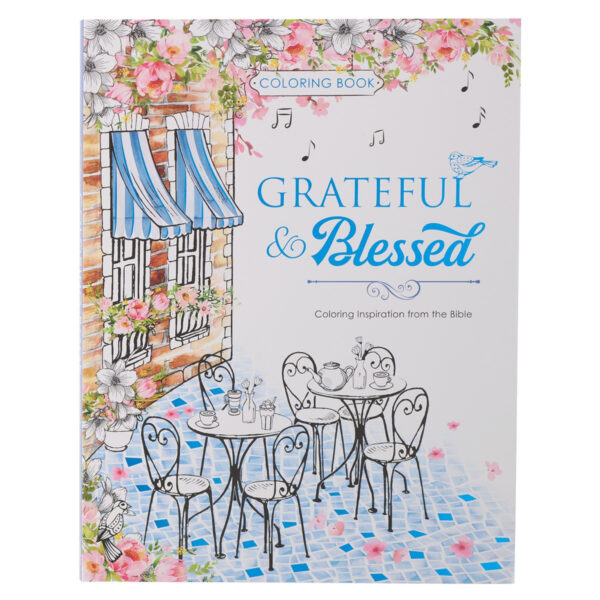 Kolorowanka – Grateful & Blessed