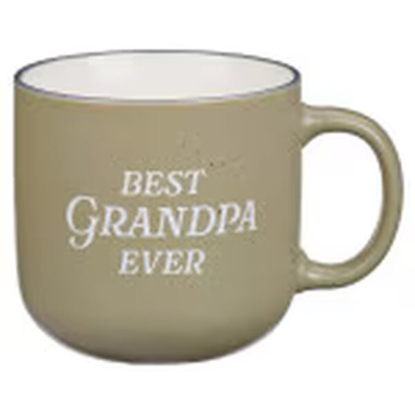 Kubek ceramiczny – Best Grandpa Ever Khaki