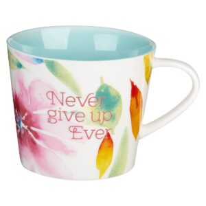 Kubek ceramiczny – Never Give Up Pink Daisies