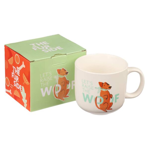 Kubek – Mug  Let’s Raise The Woof White