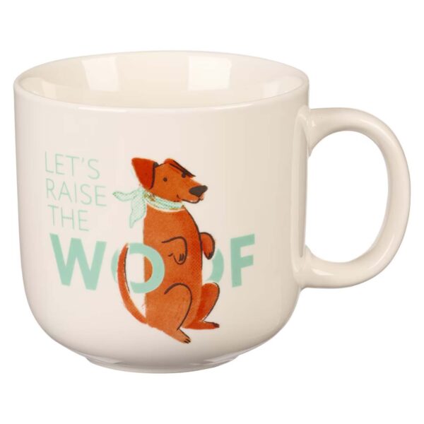 Kubek – Mug  Let’s Raise The Woof White