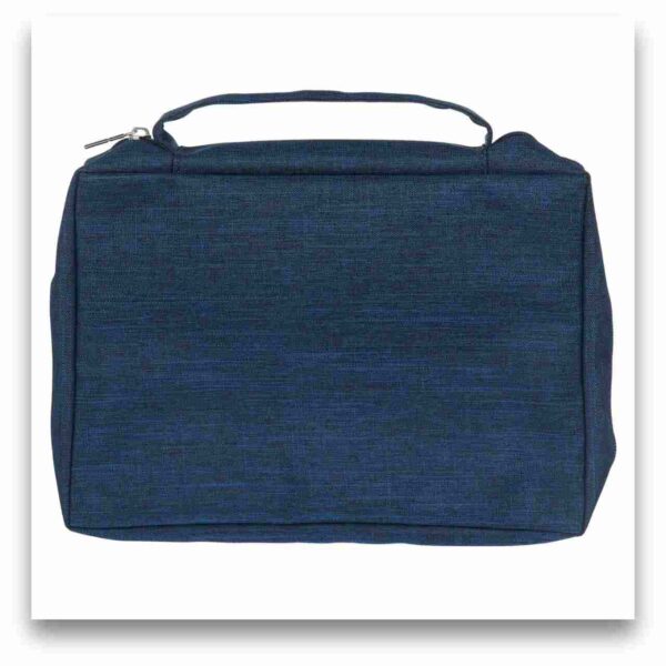 Okładka na Biblię – Navy Blue Poly – canvas Value