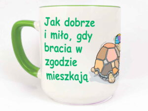 Kubek ceramiczny KR – Jak dobrze i miło