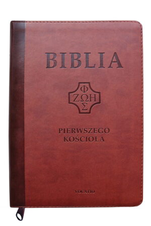 Biblia Pierwszego Kościoła – PU mahoń zamek wyc