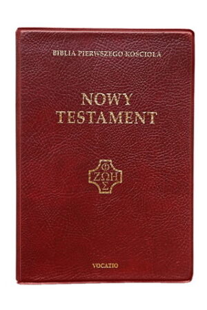 Nowy Testament BPK – PVC bordowa