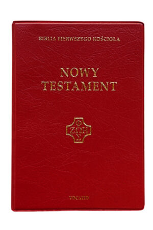 Nowy Testament BPK – PVC burgundowa