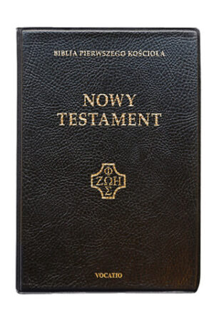 Nowy Testament BPK – PVC czarna