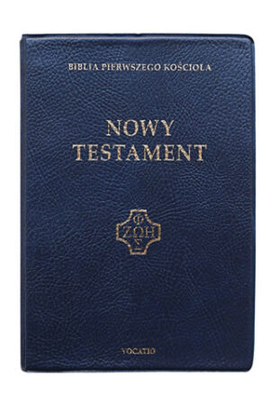 Nowy Testament BPK – PVC granatowa