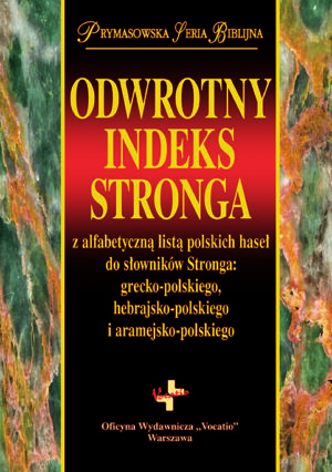 Odwrotny indeks Stronga z alfab. listą polskich