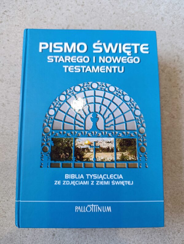 OUTLET – Biblia Tysiąclecia duża ze zdjęciami
