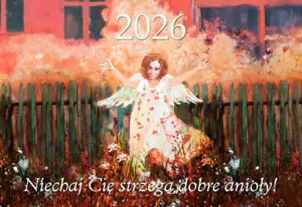 Kalendarz trójdzielny 2026 –  Anioły