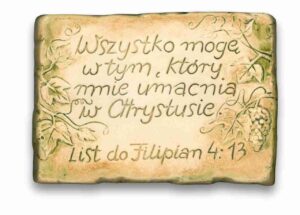 Płytka ceramiczna – Wszystko mogę