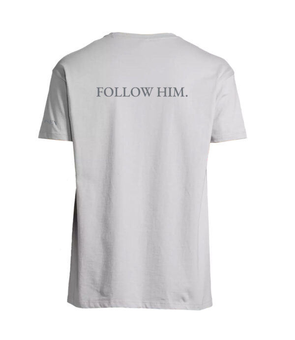 T-shirt – The Chosen – FOLLOW HIM  – szary – XS