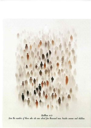 Plakat – No the number of../  wym. 20,3x 25,3 cm