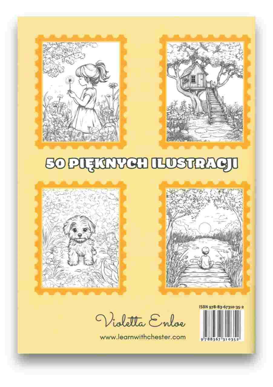 Kolorowanka – lato w moim ogrodzie Kolorowanka – lato w moim ogrodzie