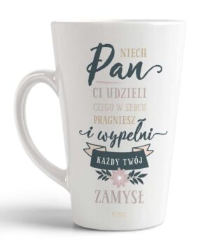 Kubek latte Szaron – Niech Pan ci udzieli