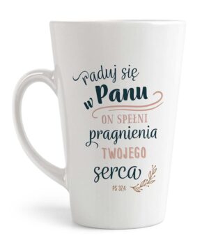 Kubek latte Szaron – Raduj się w Panu