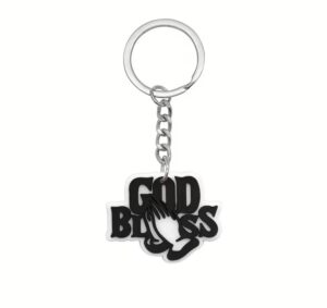 Breloczek gumowy – God Blessed