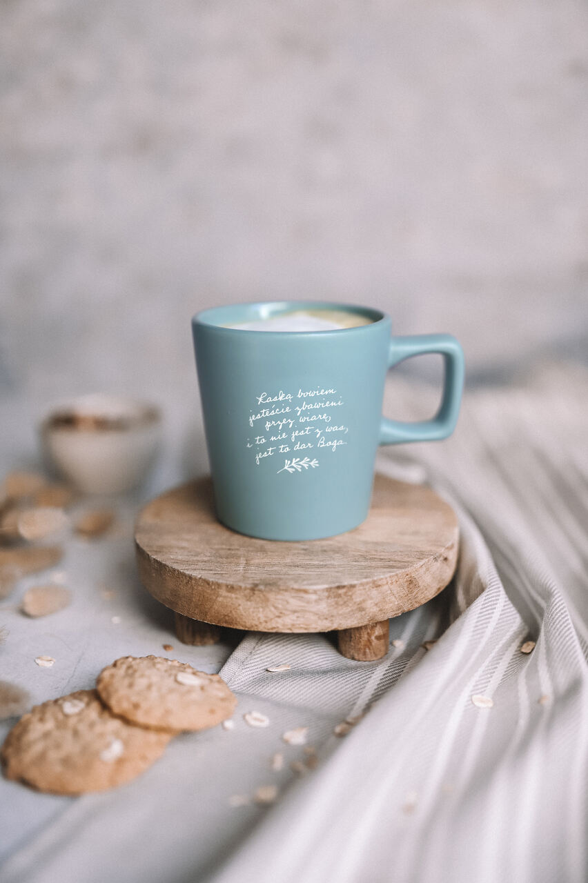 Kubek mat – Łaską bowiem Kubek mat – Łaską bowiem