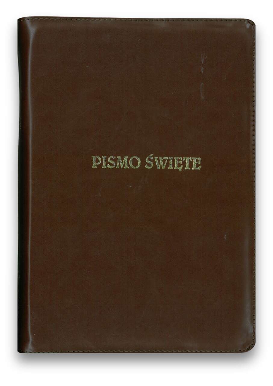 UBG – mała F0 skóra zamek – brąz UBG – mała F0 skóra zamek – brąz