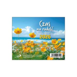 Kalendarz 2026 na biurko – Czas na radość