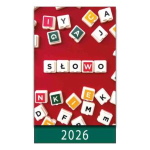 Kalendarz 2026 na biurko – Słowo