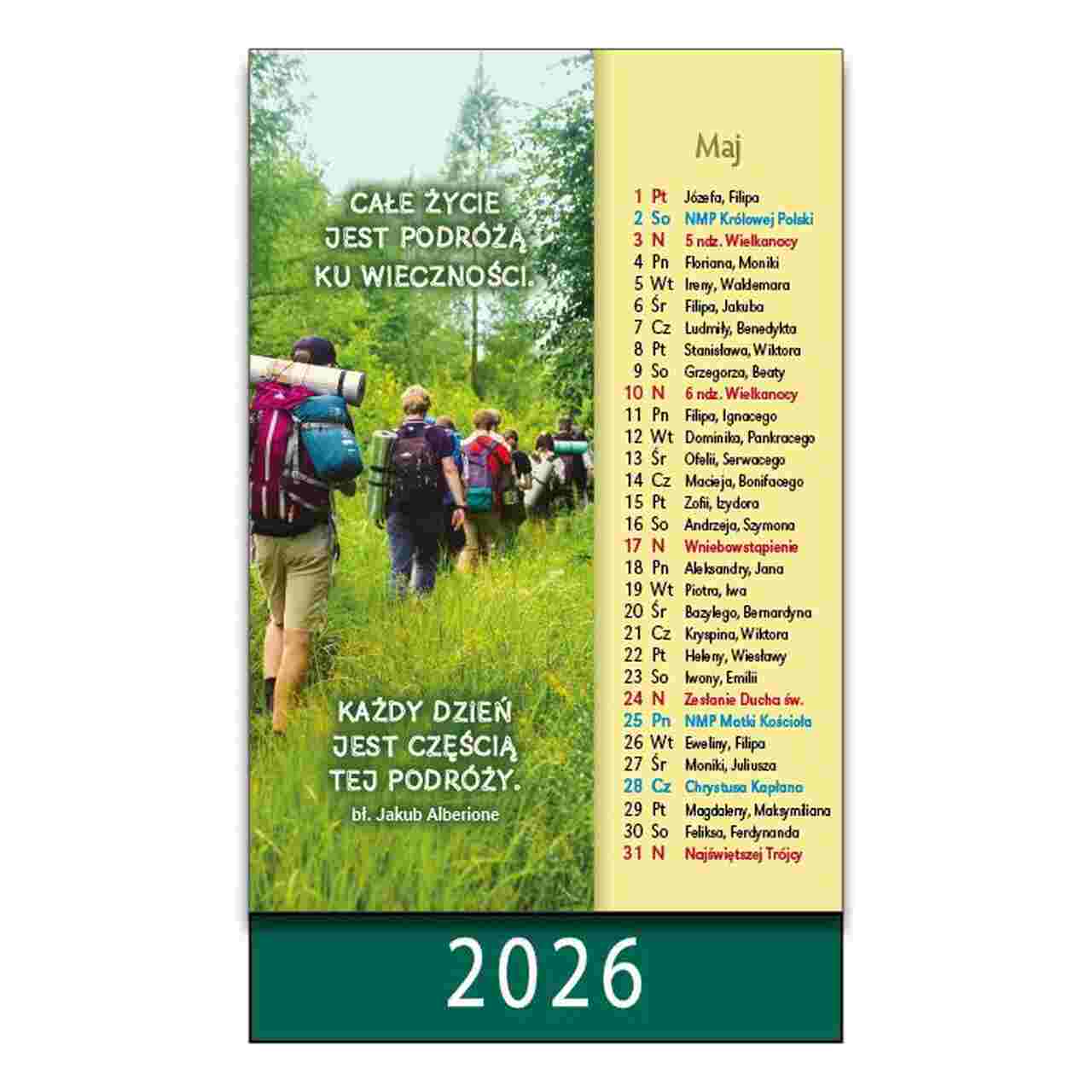 Kalendarz 2026 na biurko – Słowo Kalendarz 2026 na biurko – Słowo