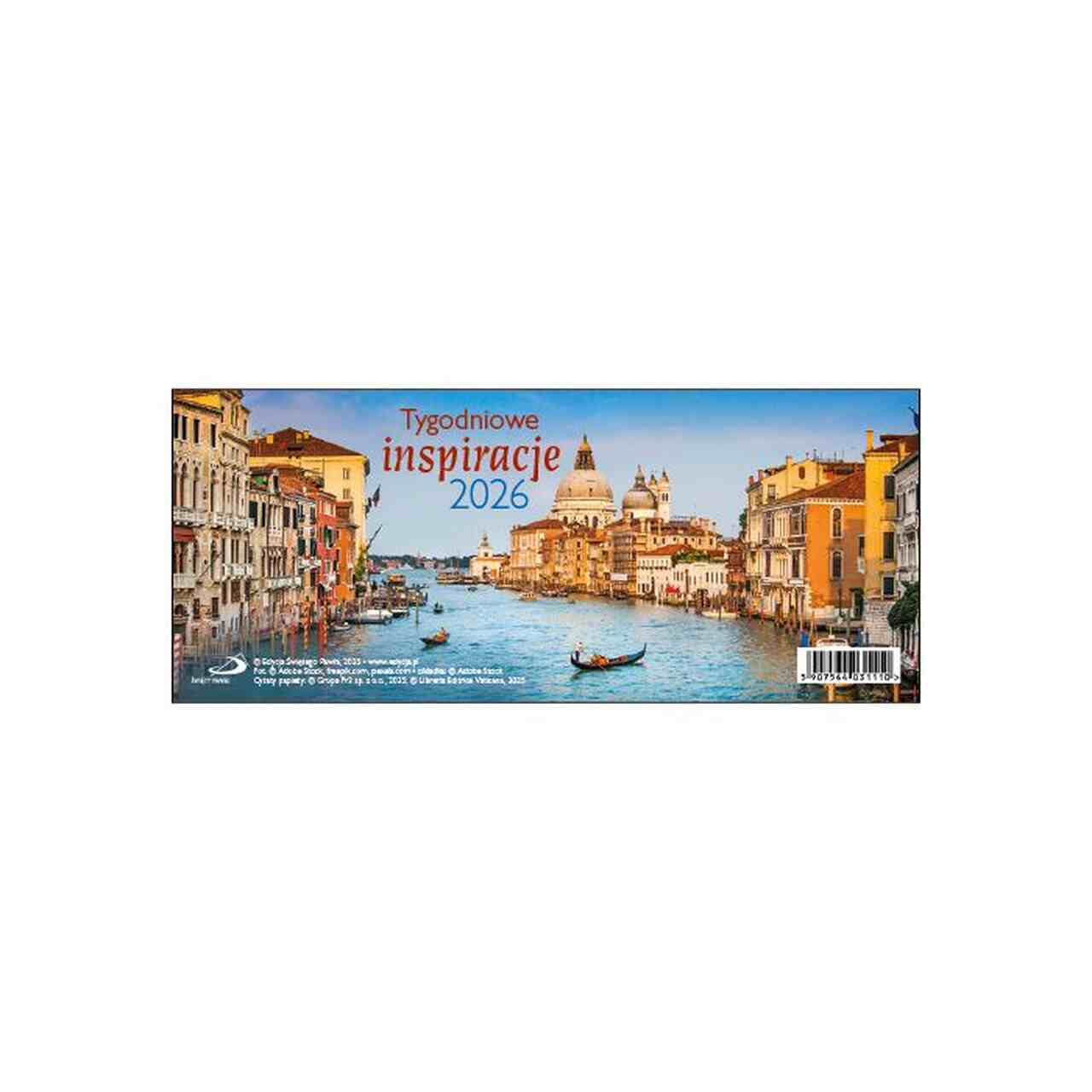 Kalendarz 2026 na biurko – Tygodniowe inspiracje Kalendarz 2026 na biurko – Tygodniowe inspiracje