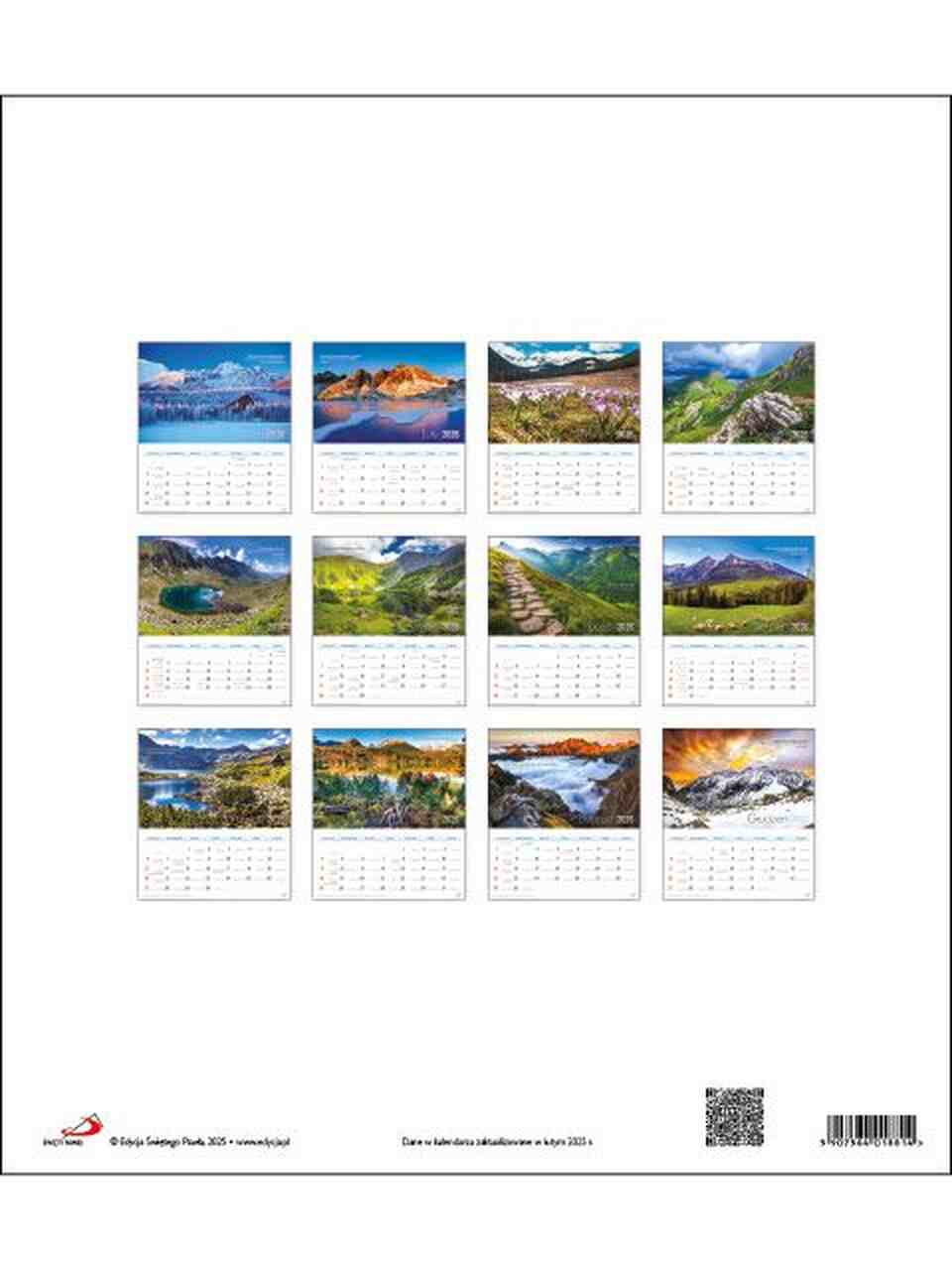 Kalendarz 2026 – Tatry Kalendarz 2026 – Tatry