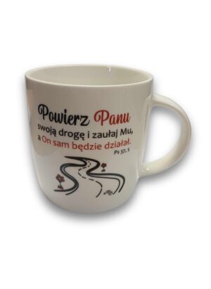 Kubek ceramiczny – Powierz Panu swoją drogę