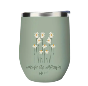 Kubek podróżny – Consider the wildflowers
