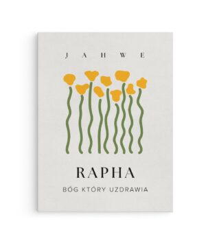Obraz na płótnie – Imiona Boga – Rapha