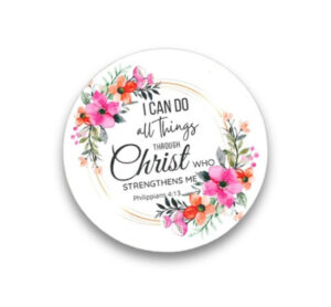 Podstawka drewniana angielska – I can do all thing