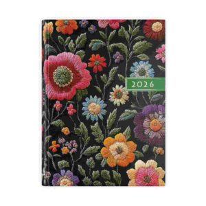 Terminarz – A5 KOLOROWY 2026 – kwiaty