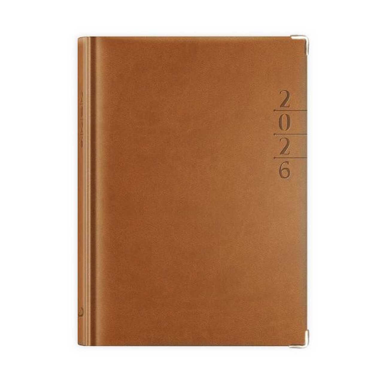 Terminarz – A5 LUX 2026 – brązowy Terminarz – A5 LUX 2026 – brązowy