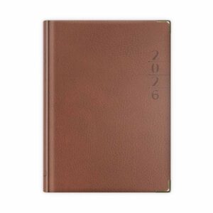 Terminarz – B6 LUX 2026 – brązowy