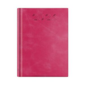 Terminarz – B6 PRINT 2026 – malinowy