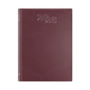 Terminarz – B7 STANDARD 2026 – bordowy