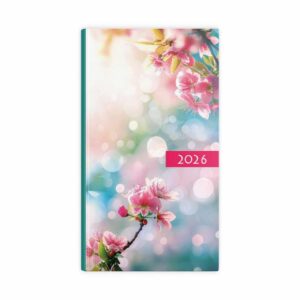 Terminarz – tygodniowy KOLOROWY 2026 – kwiatki