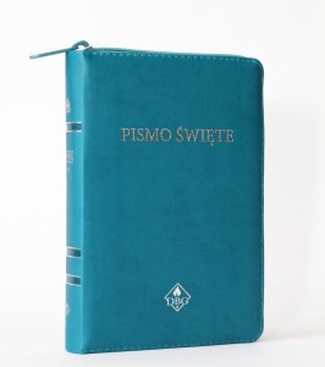Biblia DBG – mała – PU zamek srebrzenia turkus Biblia DBG – mała – PU zamek srebrzenia turkus