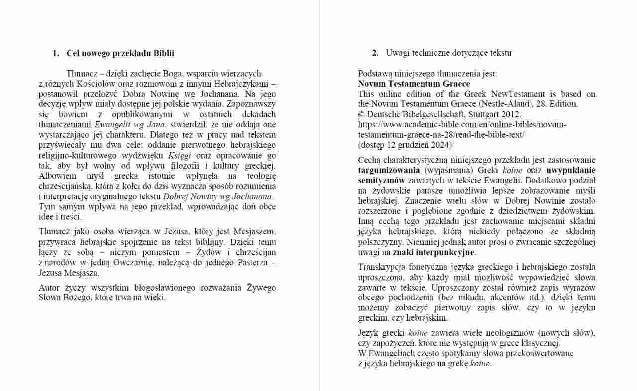 Dobra Nowina według Jochanana. Trzy listy apostoła Dobra Nowina według Jochanana. Trzy listy apostoła