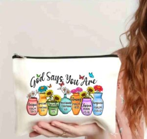 Kosmetyczka – God says you are – wazony