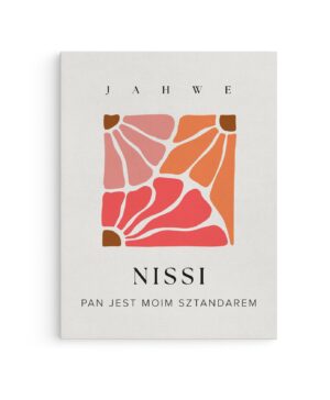 Obraz na płótnie – Imiona Boga – Nissi