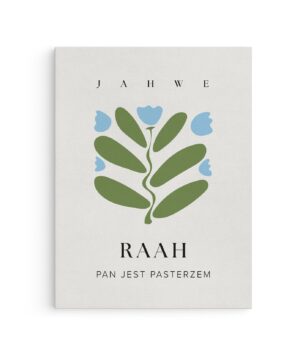 Obraz na płótnie – Imiona Boga – Raah